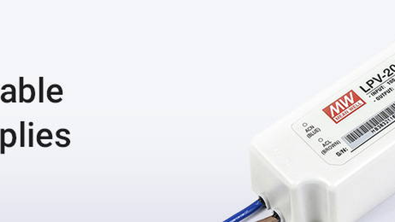 Fonte 24V para LED